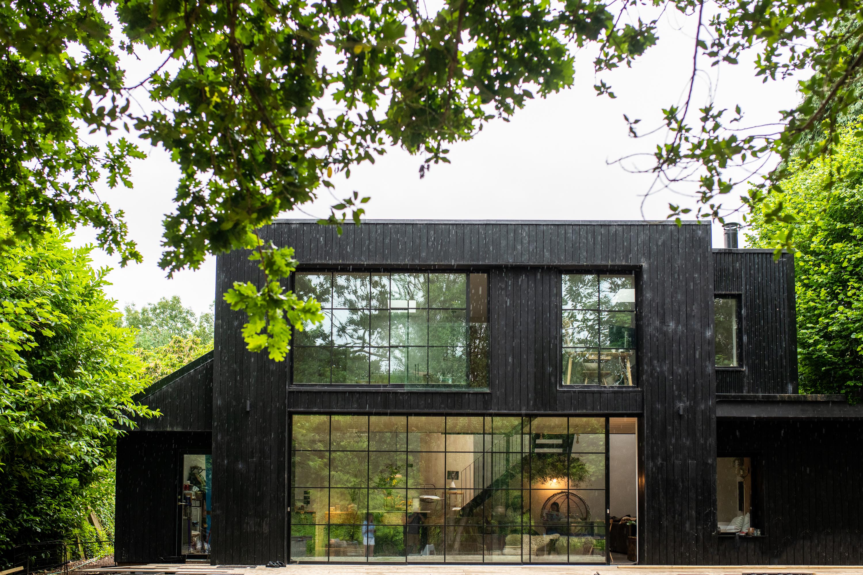 exterior of bungalow transformation