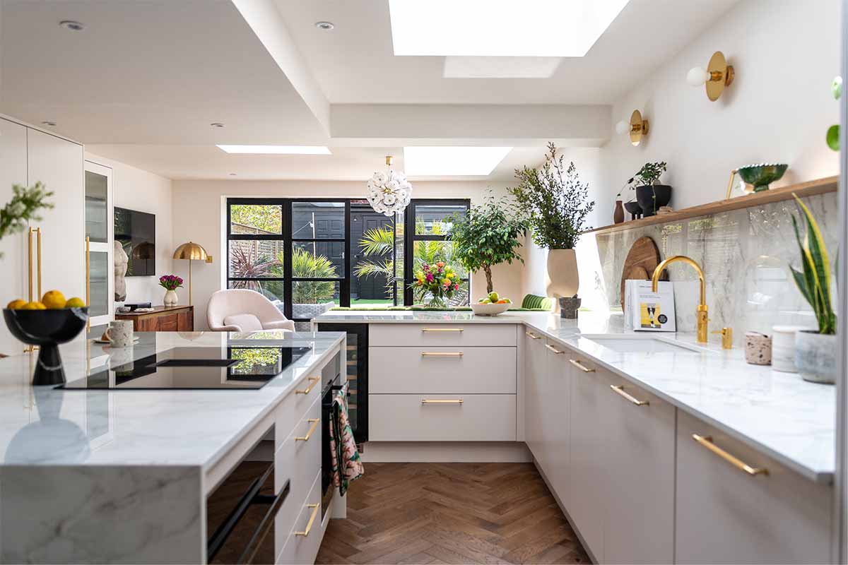 bespoke rooflight vario by velux house london