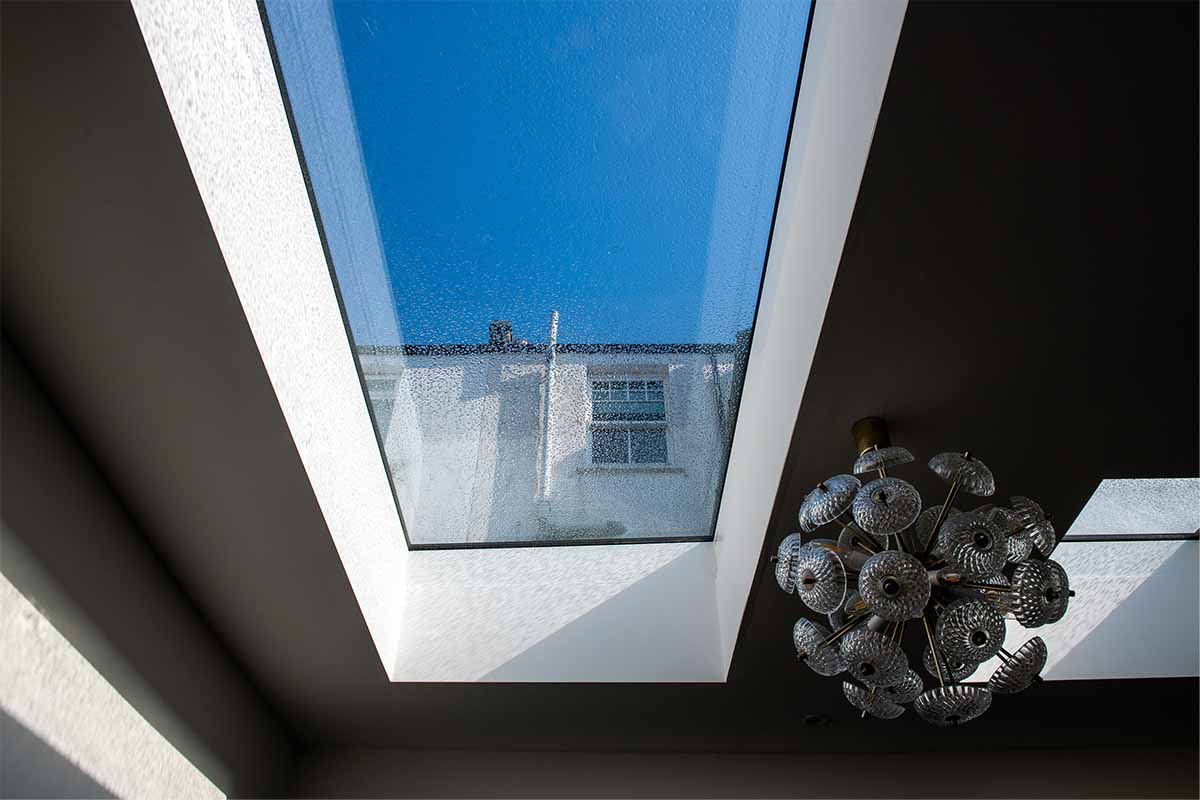 bespoke rooflight vario by velux house london