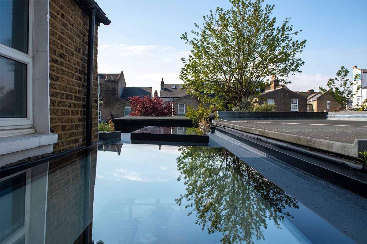 bespoke rooflight vario by velux house london