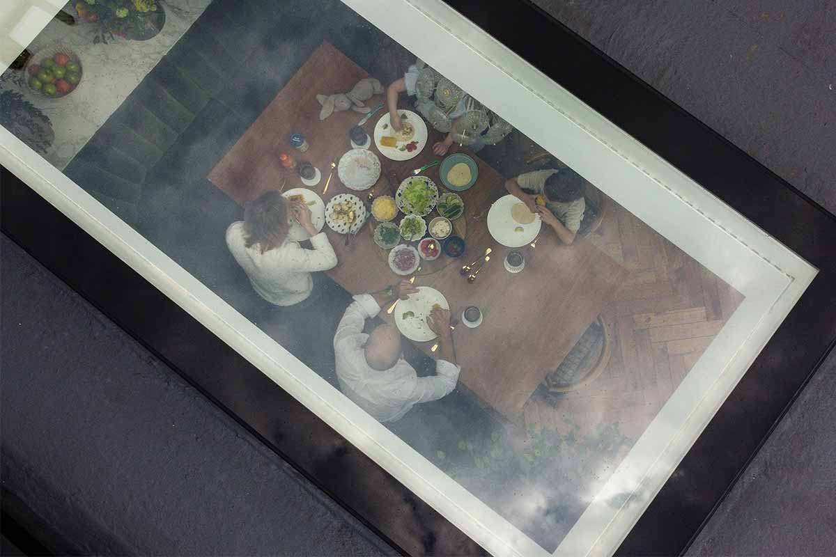 bespoke rooflight vario by velux house london