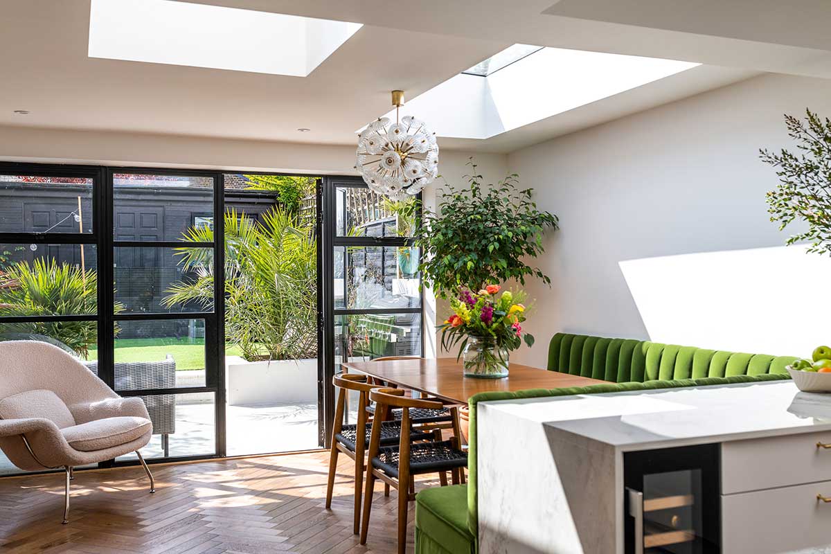 bespoke rooflight vario by velux house london