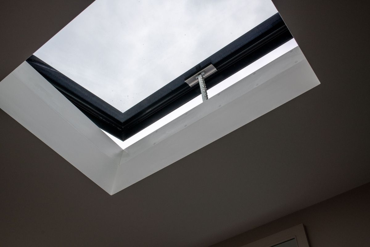 bespoke rooflight loft conversion master bathroom