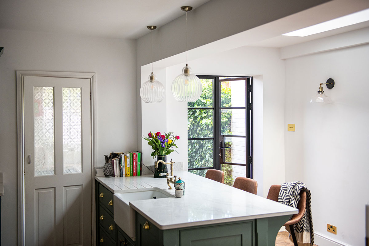 vario by velux bespoke long slim rooflight side extension