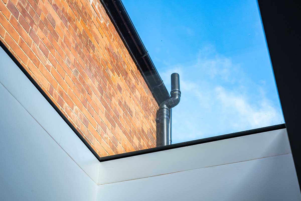 vario by velux bespoke long slim rooflight side extension