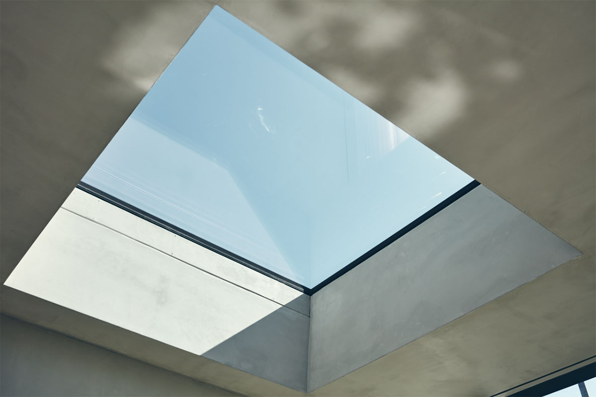 vario by velux bespoke rooflight rectangular flat glass